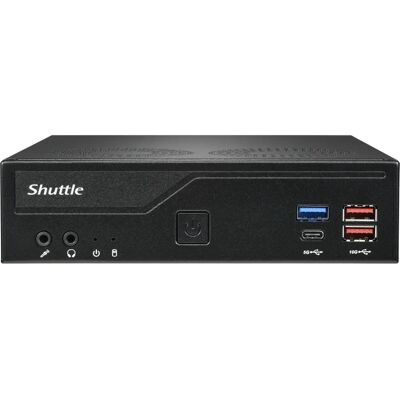 Shuttle Noir DH770 PC/Station de travail Barebone - Supporte Intel 12e-14e génération - Publicité Shuttle Noir DH770 PC/Station de travail Barebone - Supporte Intel 12e-14e génération - Publicité