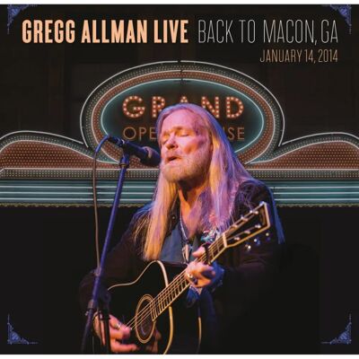 Gregg Allman Back to Macon - Live-Musik CD Gregg Allman Back to Macon - Live-Musik CD