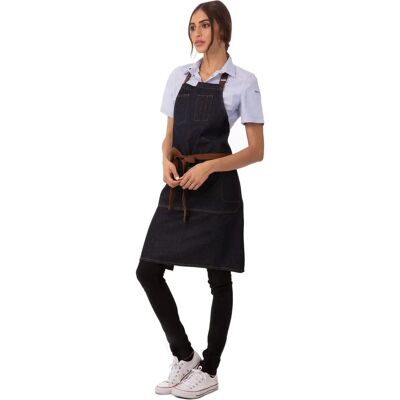 Chef Works Memphis Indygo Unisex Fartuch - Fartuch Chef Works Memphis Indygo Unisex Fartuch - Fartuch