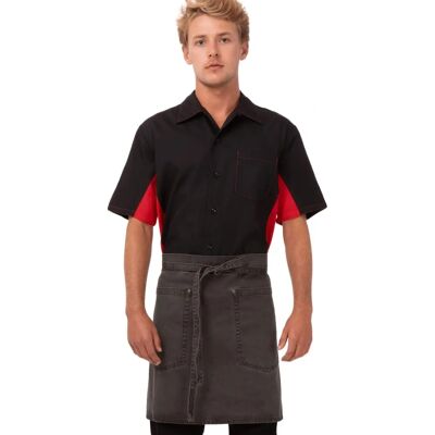 Chef Works Dorset Apron - Short server apron with pockets Chef Works Dorset Apron - Short server apron with pockets