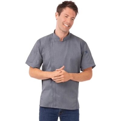Chef Works Springfield unisex munkaruházat - Rövid ujjú, kék Chef Works Springfield unisex munkaruházat - Rövid ujjú, kék