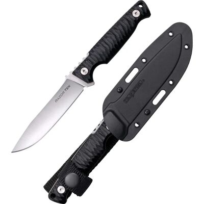 Cold Steel Razor Tek 4" Nóż Fiksowany - Czarny Cold Steel Razor Tek 4" Nóż Fiksowany - Czarny