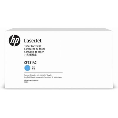 Toner HP CF331A - Cyan pour LaserJet M651 - 15000 pages - Publicité Toner HP CF331A - Cyan pour LaserJet M651 - 15000 pages - Publicité
