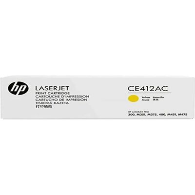 Toner HP LaserJet Żółty Model CE412A - Cartridge Drukarki Toner HP LaserJet Żółty Model CE412A - Cartridge Drukarki