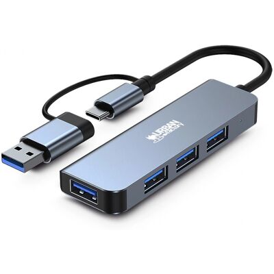 Urban Factory - MHC35UF - Space Grey - 4x USB 3.0 - Laptop Dock Urban Factory - MHC35UF - Space Grey - 4x USB 3.0 - Laptop Dock