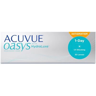 Johnson & Johnson Acuvue Oasys 1-Giorno per Astigmatismo - Lenti giornaliere Johnson & Johnson Acuvue Oasys 1-Giorno per Astigmatismo - Lenti giornaliere
