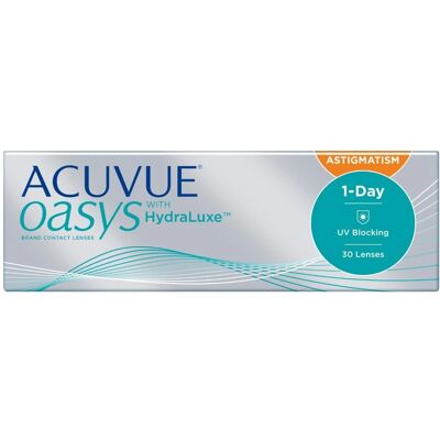Johnson & Johnson Acuvue Oasys 1-DENNÍ pro Astigmatismus - Denní torické kontaktní čočky Johnson & Johnson Acuvue Oasys 1-DENNÍ pro Astigmatismus - Denní torické kontaktní čočky