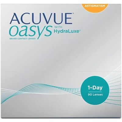 Johnson & Johnson Acuvue Oasys 1-Day HydraLuxe asterizmustól Johnson & Johnson Acuvue Oasys 1-Day HydraLuxe asterizmustól