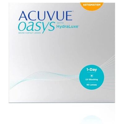 Johnson & Johnson Acuvue Oasys 1-Day do astigmatizmus - Napi kontaktlencsék Johnson & Johnson Acuvue Oasys 1-Day do astigmatizmus - Napi kontaktlencsék