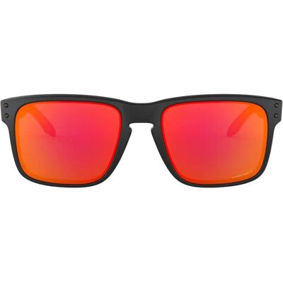 Oakley Holbrook OO9102 - OO9102-E255 (nero opaco/prizm rubino) Oakley Holbrook OO9102 - OO9102-E255 (nero opaco/prizm rubino)