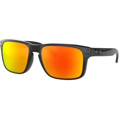 Oakley Holbrook OO9102 - OO9102-F155 (noir poli/prizm ruby polarisé) - Publicité Oakley Holbrook OO9102 - OO9102-F155 (noir poli/prizm ruby polarisé) - Publicité