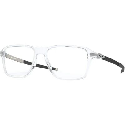 Oakley Glasses Frames OX8166 Wheel House - Rectangular - Clear - Men Oakley Glasses Frames OX8166 Wheel House - Rectangular - Clear - Men