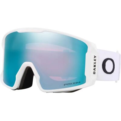 Oakley Unisex Ski Snowbrille Line Miner L - Mattweiß Prizm Snow Sapphire Iridium Oakley Unisex Ski Snowbrille Line Miner L - Mattweiß Prizm Snow Sapphire Iridium