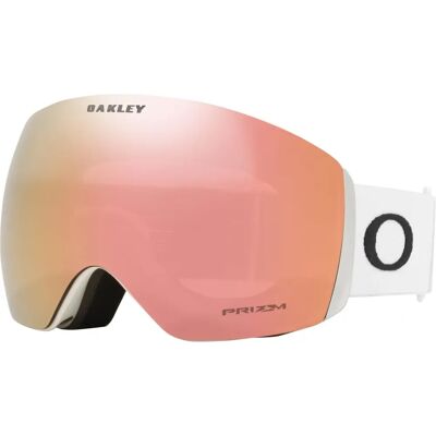 Gogle narciarskie unisex Oakley Flight Deck - Matowe Białe, Różowe Złoto Iridium Gogle narciarskie unisex Oakley Flight Deck - Matowe Białe, Różowe Złoto Iridium
