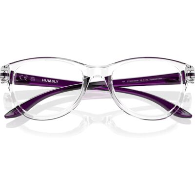 Oakley Modell OY8022 Transparente Kinder Runde Brille - Brillen Oakley Modell OY8022 Transparente Kinder Runde Brille - Brillen