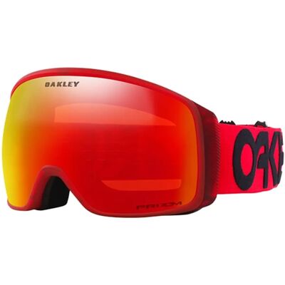 Oakley Flight Tracker L Ligne Rouge Mat Prizm Neige Torche Iridium - Masque de ski - Publicité Oakley Flight Tracker L Ligne Rouge Mat Prizm Neige Torche Iridium - Masque de ski - Publicité