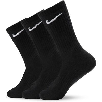 Nike SX7676 Unisex Letvægts Træningssokker - Sort Nike SX7676 Unisex Letvægts Træningssokker - Sort