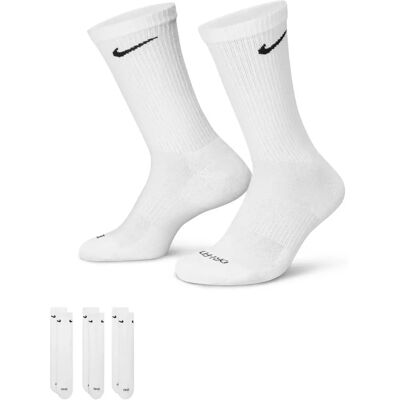 Nike Everyday Plus polstrede sokker - Hvit - Størrelse: S Nike Everyday Plus polstrede sokker - Hvit - Størrelse: S