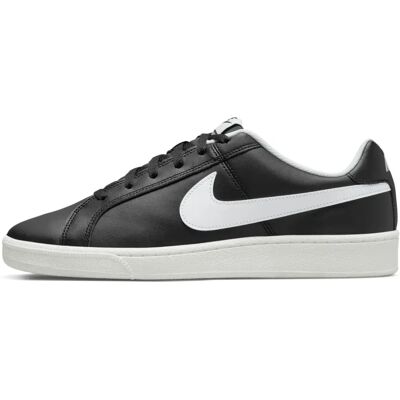 Nike Chaussures Hommes Cuir Noir Blanc Court Royale - Publicité Nike Chaussures Hommes Cuir Noir Blanc Court Royale - Publicité