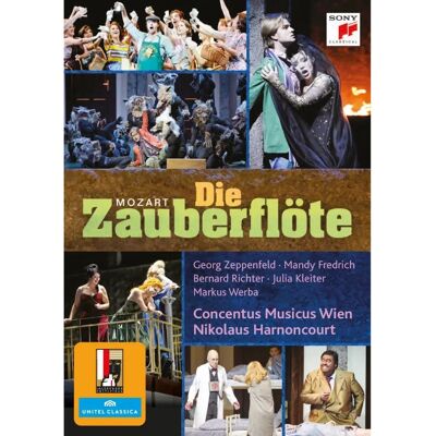 Sony Music Entertainment Mozart Die Zauberflöte - Region 2 DVD Sony Music Entertainment Mozart Die Zauberflöte - Region 2 DVD