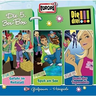 Europa CD Los Tres !!! Caja de 3 Episodios 13-15 - Audiolibro Infantil Europa CD Los Tres !!! Caja de 3 Episodios 13-15 - Audiolibro Infantil