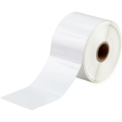 Brady - BPT-240-405 - Blanc - 101.60 x 101.60 mm - Label - Publicité Brady - BPT-240-405 - Blanc - 101.60 x 101.60 mm - Label - Publicité