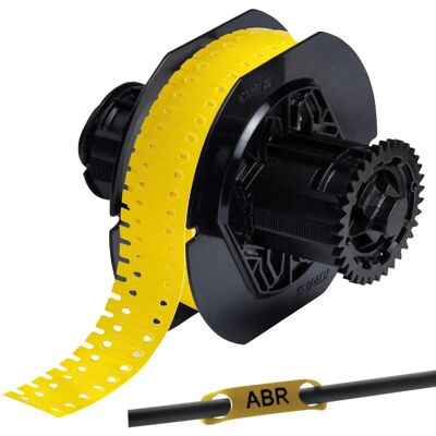 Brady B33R-01-7599-YL - Jaune - Polyéthylène - Mat - Marqueur de câble - Publicité Brady B33R-01-7599-YL - Jaune - Polyéthylène - Mat - Marqueur de câble - Publicité