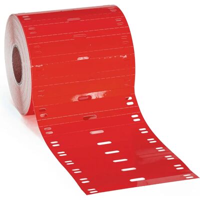 Brady - BPT-7510-7598-RD - Rouge - 75 x 10 mm - Marqueur de câble - Publicité Brady - BPT-7510-7598-RD - Rouge - 75 x 10 mm - Marqueur de câble - Publicité