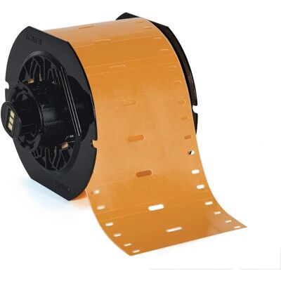 Brady - B33-75X15-7643-OR - Orange - 75x15 mm - Nicht klebend - Printer label Brady - B33-75X15-7643-OR - Orange - 75x15 mm - Nicht klebend - Printer label