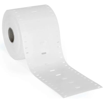 Brady BPT-7515-348-WT Blanc 75x15 mm Polyoléfine Marqueur de câble - Publicité Brady BPT-7515-348-WT Blanc 75x15 mm Polyoléfine Marqueur de câble - Publicité