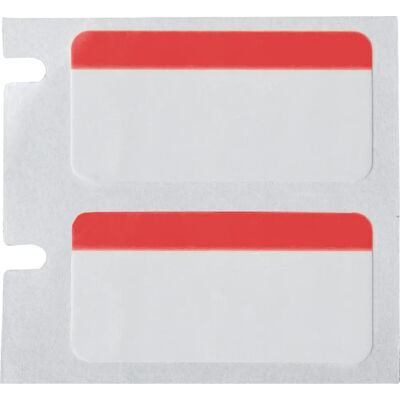 Brady - BPT-310-494-2.5-RD - Weiß/Rot - label Brady - BPT-310-494-2.5-RD - Weiß/Rot - label