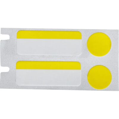 Brady - THT-306-494-3-YL - Weiß/Gelb - Label Brady - THT-306-494-3-YL - Weiß/Gelb - Label