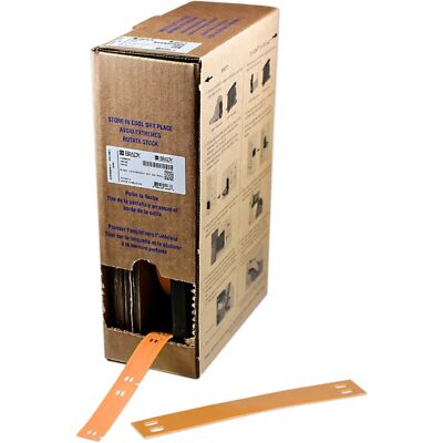 Brady BM-10X75-7643-OR Kabelmarkierer - Orange - Strapazierfähiges Thermoplastisches Polyurethan Brady BM-10X75-7643-OR Kabelmarkierer - Orange - Strapazierfähiges Thermoplastisches Polyurethan