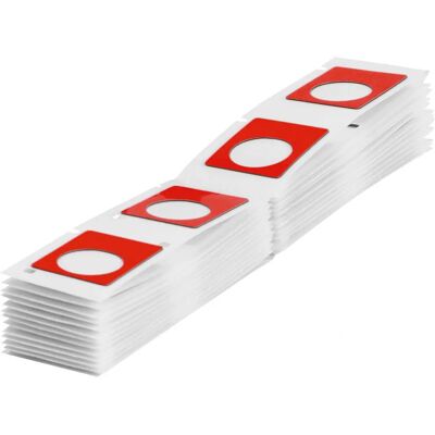 Brady - M7-5-7593-RD - Rouge - Printer label - Publicité Brady - M7-5-7593-RD - Rouge - Printer label - Publicité