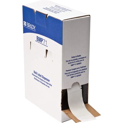 Brady BM-33-427 Étiquettes en vinyle blanches Auto-adhésives - Étiquette d'imprimante - Publicité Brady BM-33-427 Étiquettes en vinyle blanches Auto-adhésives - Étiquette d'imprimante - Publicité