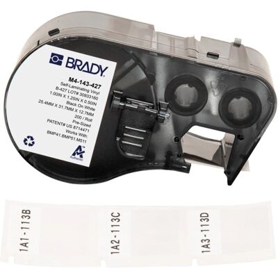 Brady B-427 Étiquettes en vinyle mate - Étiquettes - Publicité Brady B-427 Étiquettes en vinyle mate - Étiquettes - Publicité