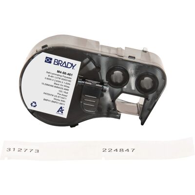 Brady M4-86-461 Druckeretikett - Schwarz auf weiß Selbstklebend Brady M4-86-461 Druckeretikett - Schwarz auf weiß Selbstklebend