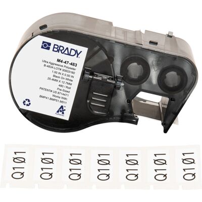 Brady M4-47-483 Druckeretiketten - Etiketten Brady M4-47-483 Druckeretiketten - Etiketten