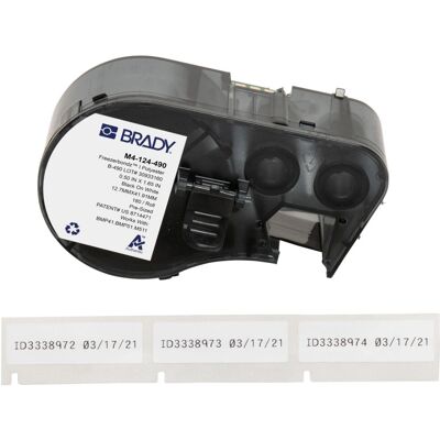 Brady M4-124-490 Weiß Selbstklebendes Etikett - Druckeretikett Brady M4-124-490 Weiß Selbstklebendes Etikett - Druckeretikett