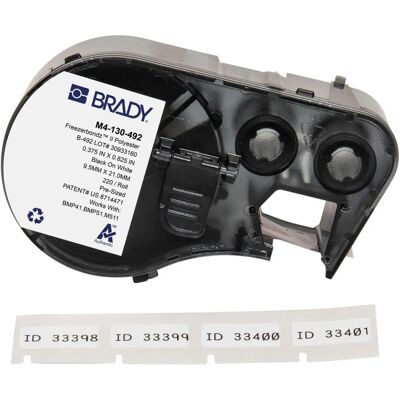 Brady M4-130-492 Weiß Selbstklebende Etiketten - Druckeretikett Brady M4-130-492 Weiß Selbstklebende Etiketten - Druckeretikett