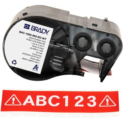 Brady - M410/BMP41/M510/BMP51/BMP53/M511 - Etikettenband Brady - M410/BMP41/M510/BMP51/BMP53/M511 - Etikettenband