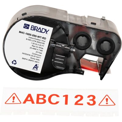 Brady M4C-1000-595-WT-RD - Impressora de etiquetas Brady M4C-1000-595-WT-RD - Impressora de etiquetas