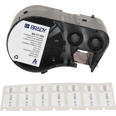 Brady Bmp51/Bmp53/M511 Bond de Congélation - Étiquettes Brady Bmp51/Bmp53/M511 Bond de Congélation - Étiquettes