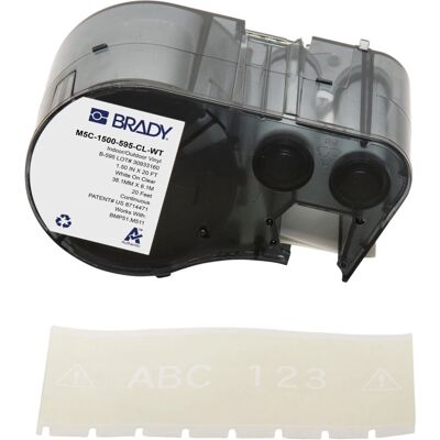 Brady M5C-1500-595-CL-WT Etikettendrucker - Strapazierfähige Oberflächenlabels Brady M5C-1500-595-CL-WT Etikettendrucker - Strapazierfähige Oberflächenlabels