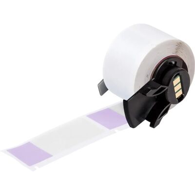Brady - M6-21-427-PL - Violet - étiquette d'imprimante - Publicité Brady - M6-21-427-PL - Violet - étiquette d'imprimante - Publicité