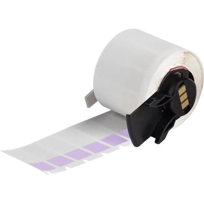 Brady - M6-29-427-PL - Violet/Transparent - Printer label - Publicité Brady - M6-29-427-PL - Violet/Transparent - Printer label - Publicité