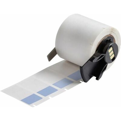 Brady - M6-30-427-BL - Blau/Transparent - Drucketikett Brady - M6-30-427-BL - Blau/Transparent - Drucketikett