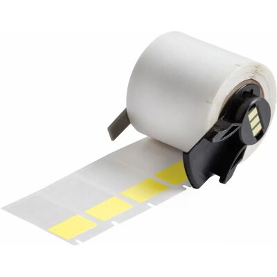 Brady - M6-30-427-YL - Jaune - 1,91x3,81 mm - étiquette - Publicité Brady - M6-30-427-YL - Jaune - 1,91x3,81 mm - étiquette - Publicité