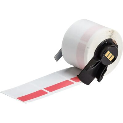 BRADY - M6-32-427-RD - Rouge - 3.81 cm - Étiquette BRADY - M6-32-427-RD - Rouge - 3.81 cm - Étiquette