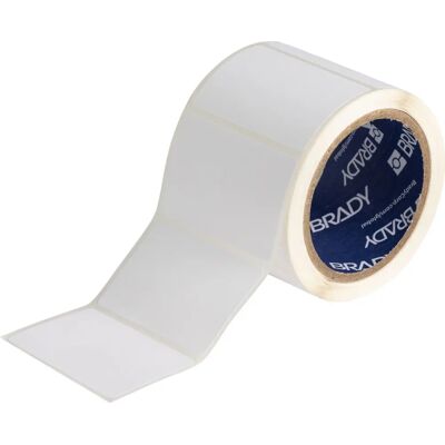 Brady - J40-19-2550 - Weiß - 50.8x76.2mm - Etikett Brady - J40-19-2550 - Weiß - 50.8x76.2mm - Etikett